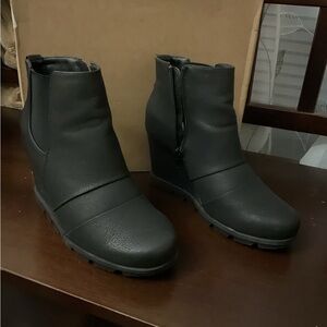 Chelsea Wedge Ankle Boots